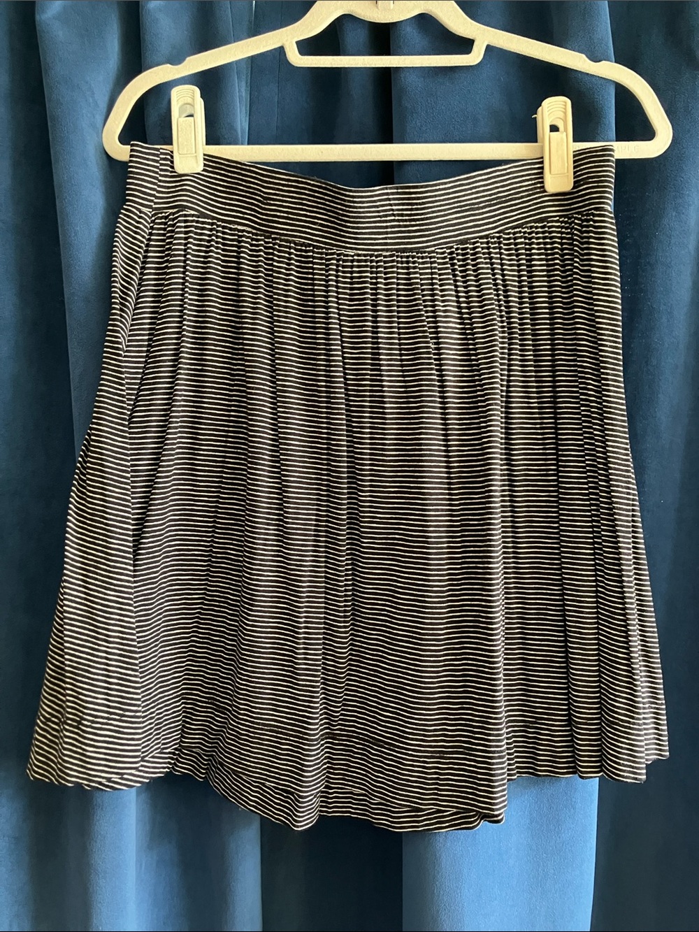 LOFT | Jersey Stripe Skirt